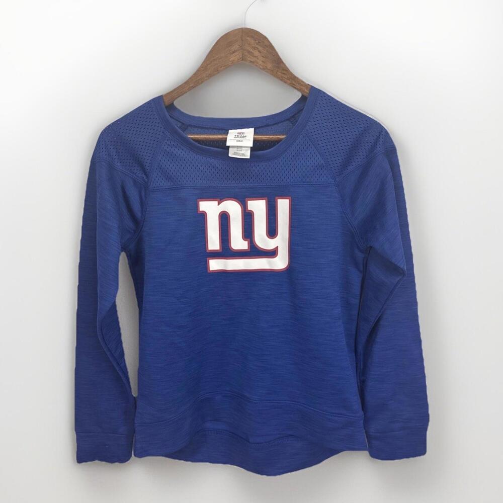 NY Giants Long Sleeve Girls XL Shirt